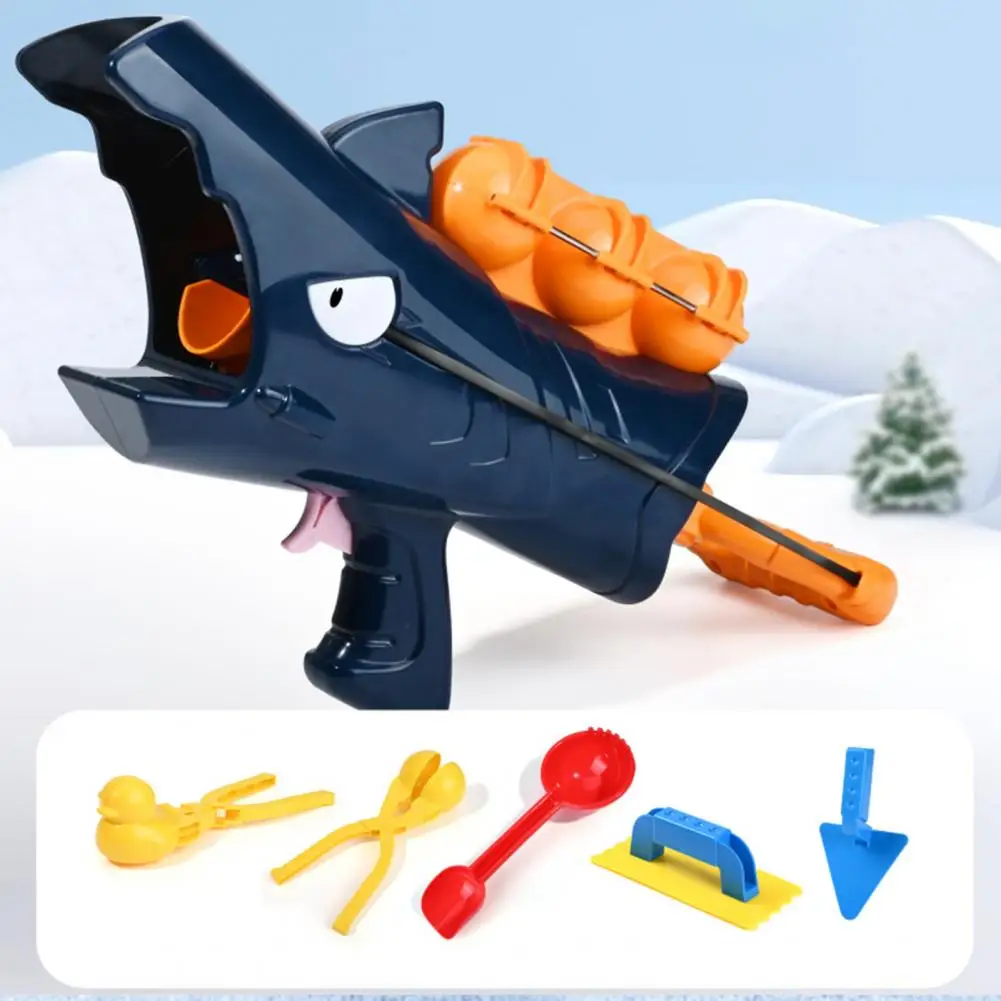 Snowball Maker Toy Set for Kids Winter Outdoor Snowball Maker Set Fun Snow Fight Toy Gift Snowball Clip for Boys And Girls