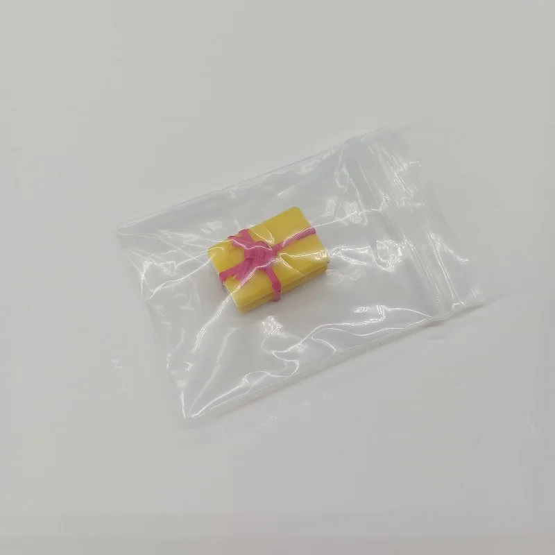 100 Pcs 5x7cm Transparent Plastic Storage Self-zip Bag Small Commodity Sample Packaging Bags Dustproof Thickness 0.2mm