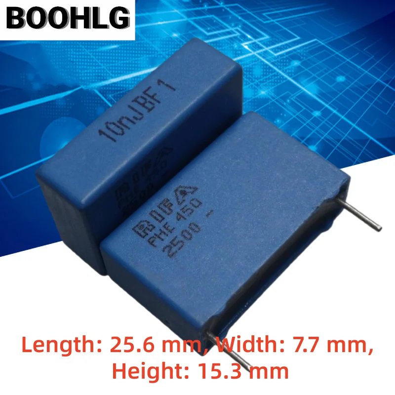 5PCS PHE450 0.01uf 2500v 10nf 103 New Film Capacitor 22.5MM