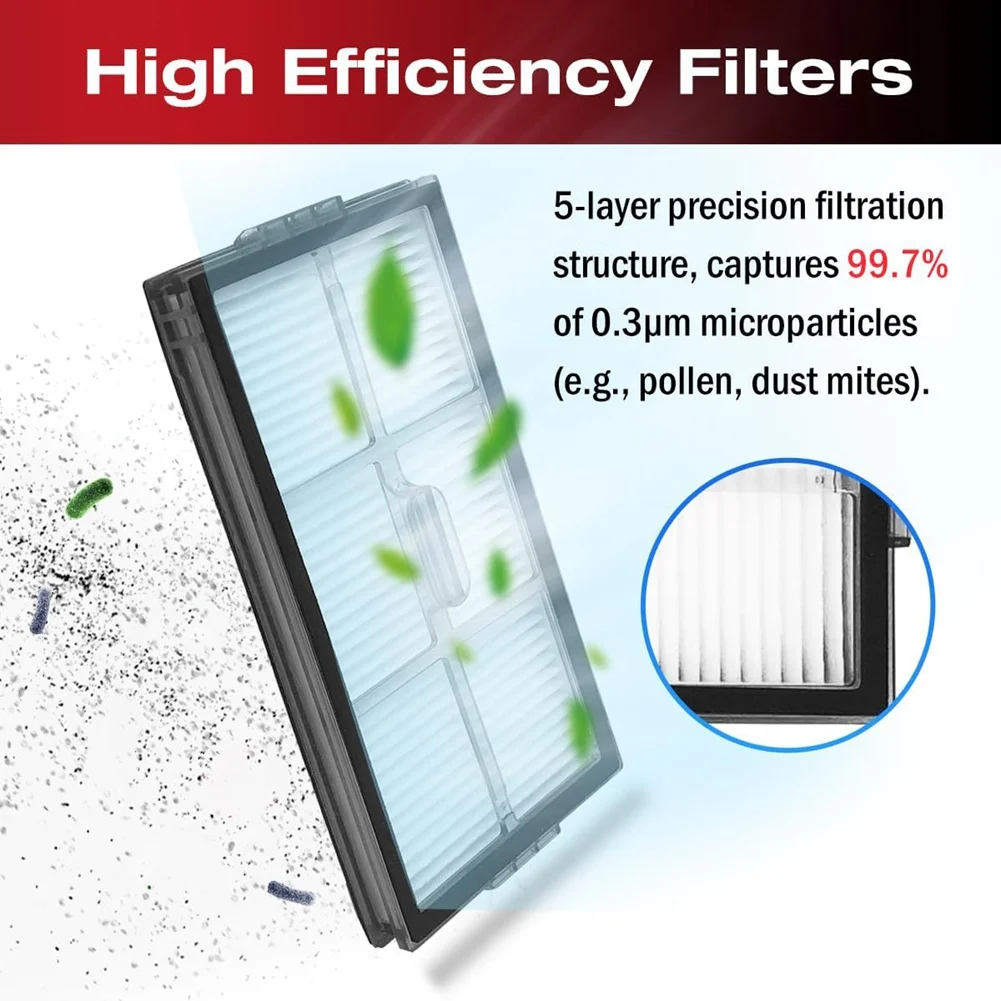 【A16Z】Comprehensive Cleaning Kit 22PCS For Roborock Saros 10R / G20S Ultra: Filters, Side Brushes, Mop Cloth, Dust Bags
