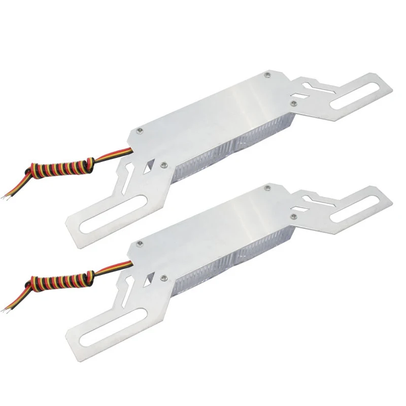 Lampu Stop rem LED motor Universal, lampu plat nomor berkedip RGB warna-warni untuk lampu sein peringatan belakang