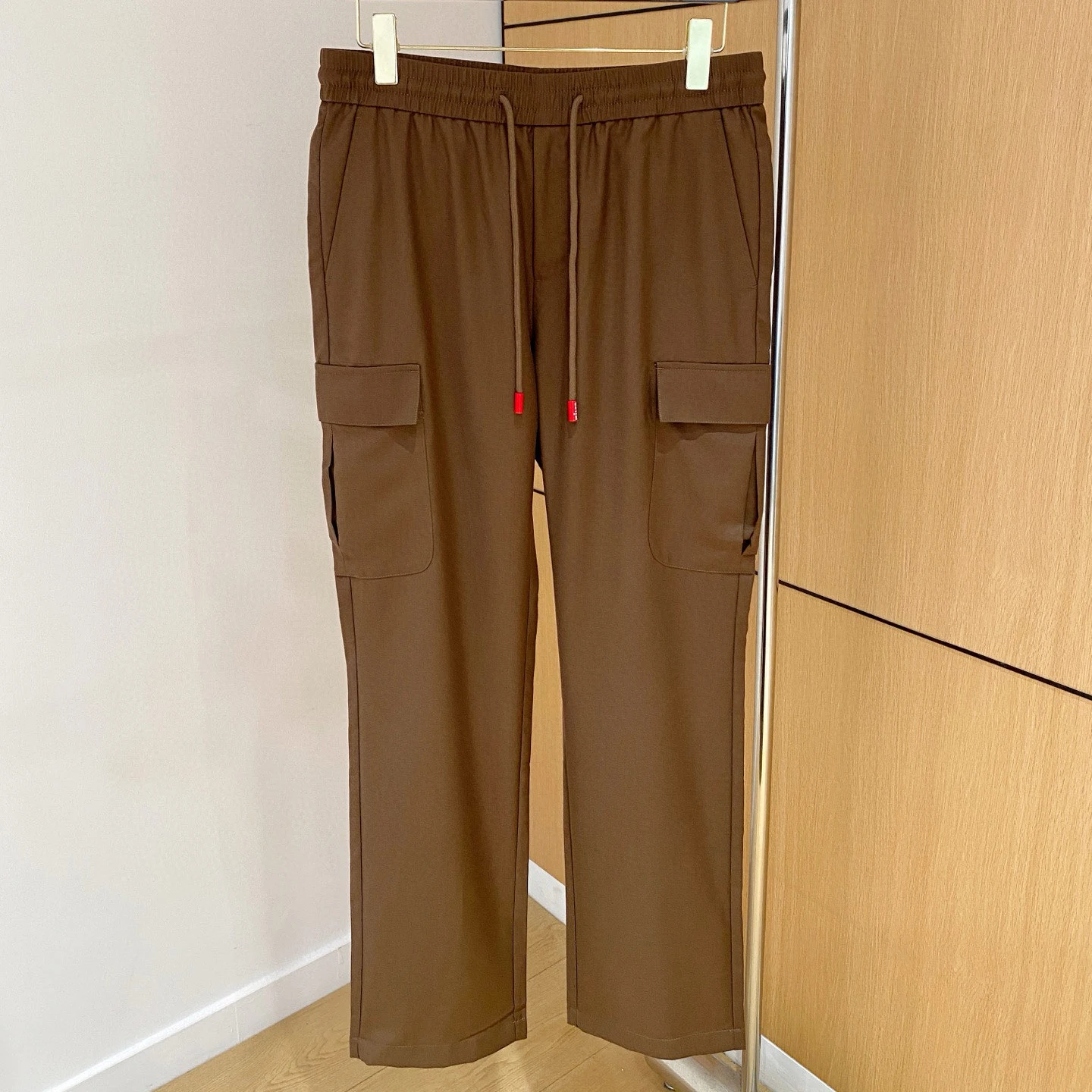 Kiton otoño e invierno popular simple moda versátil casual hombres gorra de béisbol chaqueta pantalones conjunto