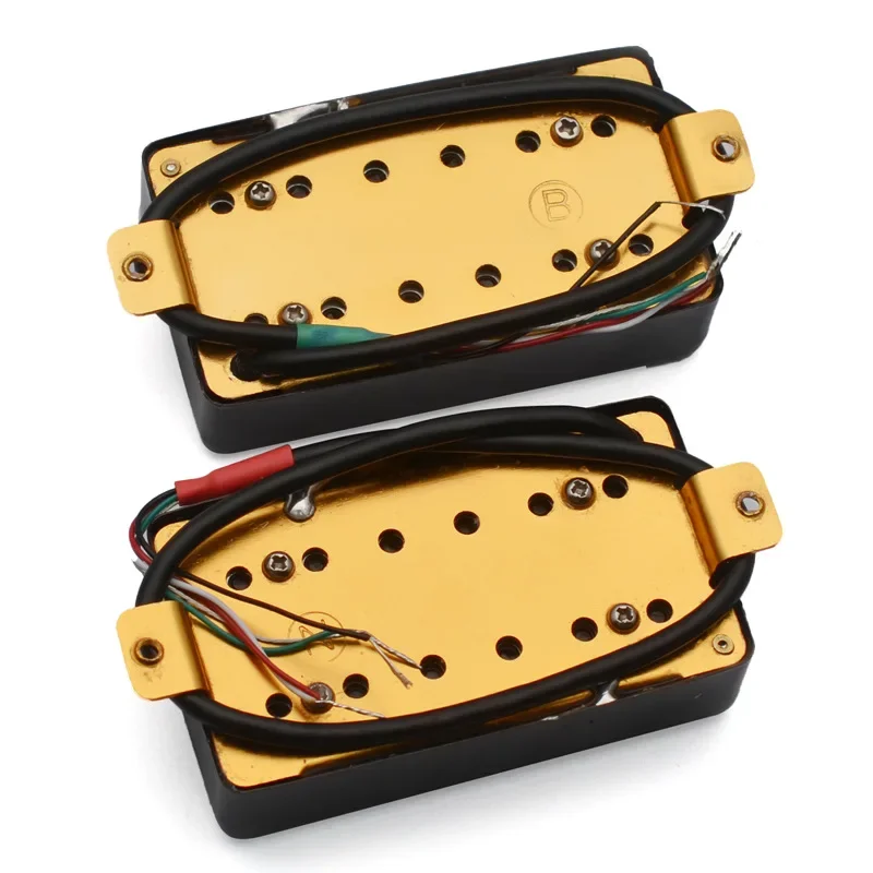 خرطوشة جيتار كهربائي Lp بإطار مزدوج، بدون إطار فضي، خرطوشة جيتار كهربائي بستة أوتار، 52 مم، طول 50 مم