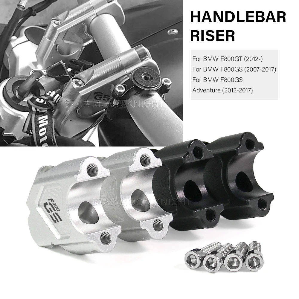 

For BMW F800GS F800GT F 800 GS ADV F 800 GT Motorcycle Handlebar Riser Handle Bar Clamp Extend Mount Lift Riser