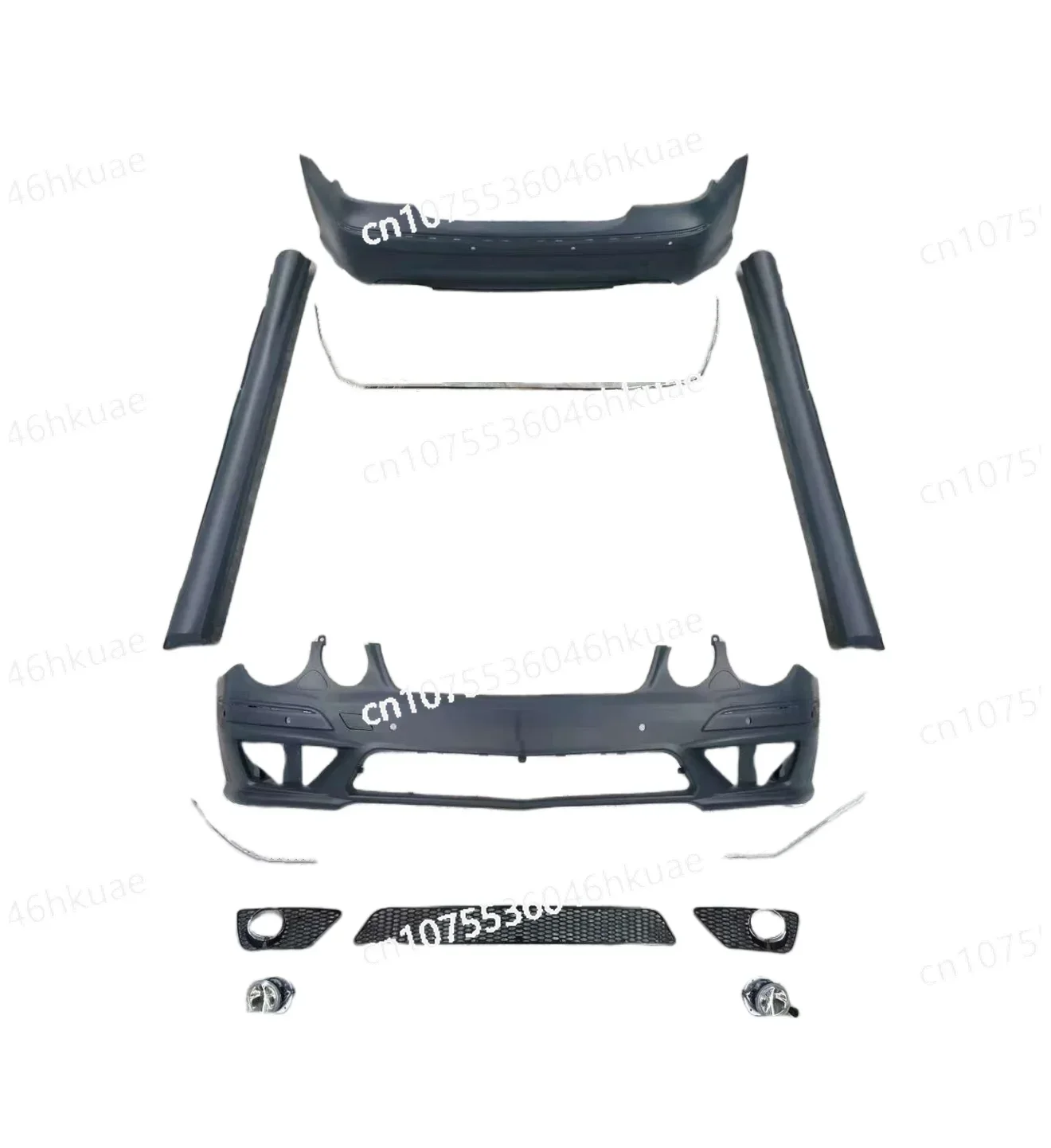 

For W211 Body Kit E Class 2006 2007 2008 2009 Car Exterior Accessories Front Rear Bumper Assembly Upgrade E63
