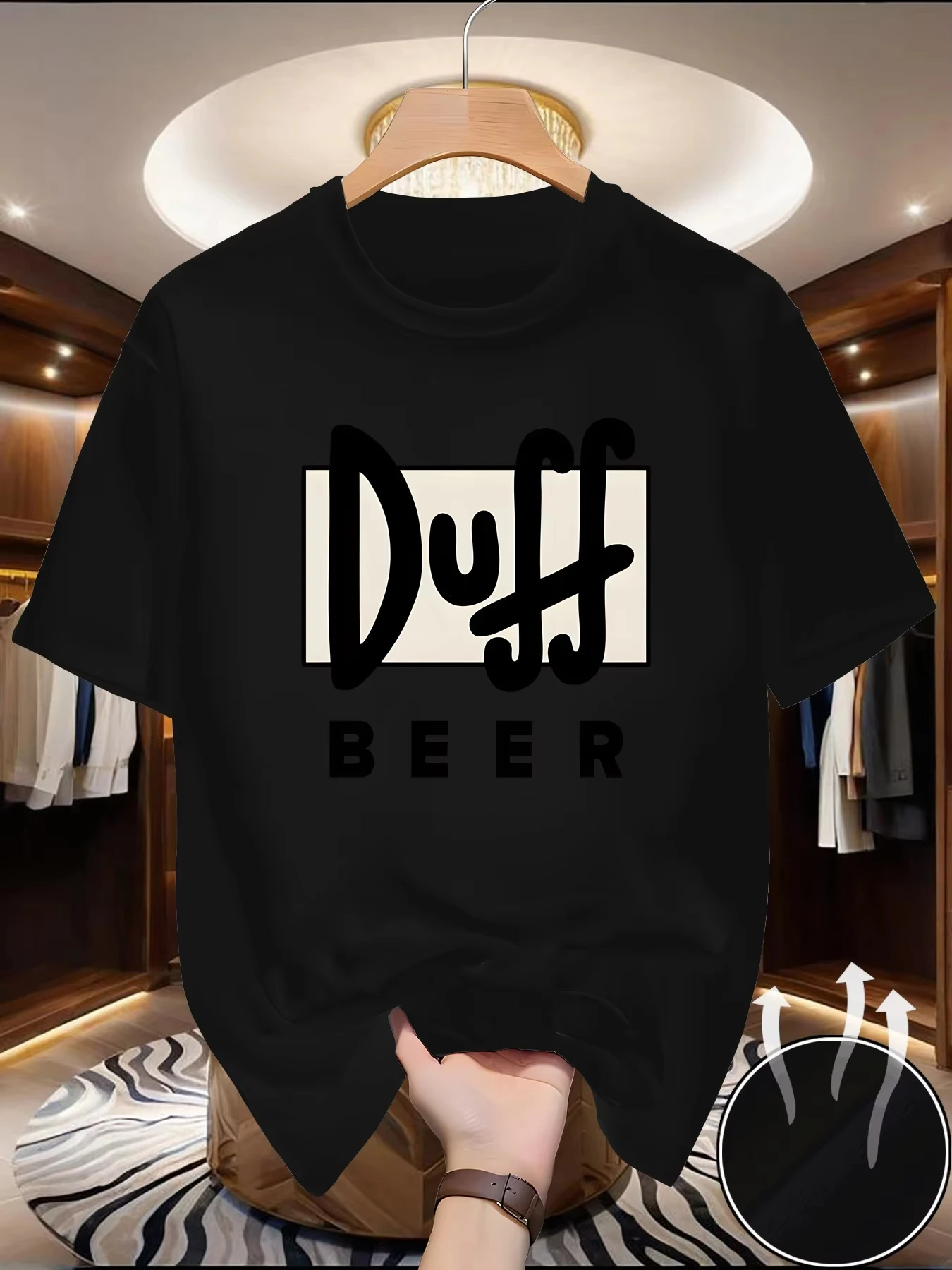Vintage Fashion Font - Camiseta retro con estampado de letras