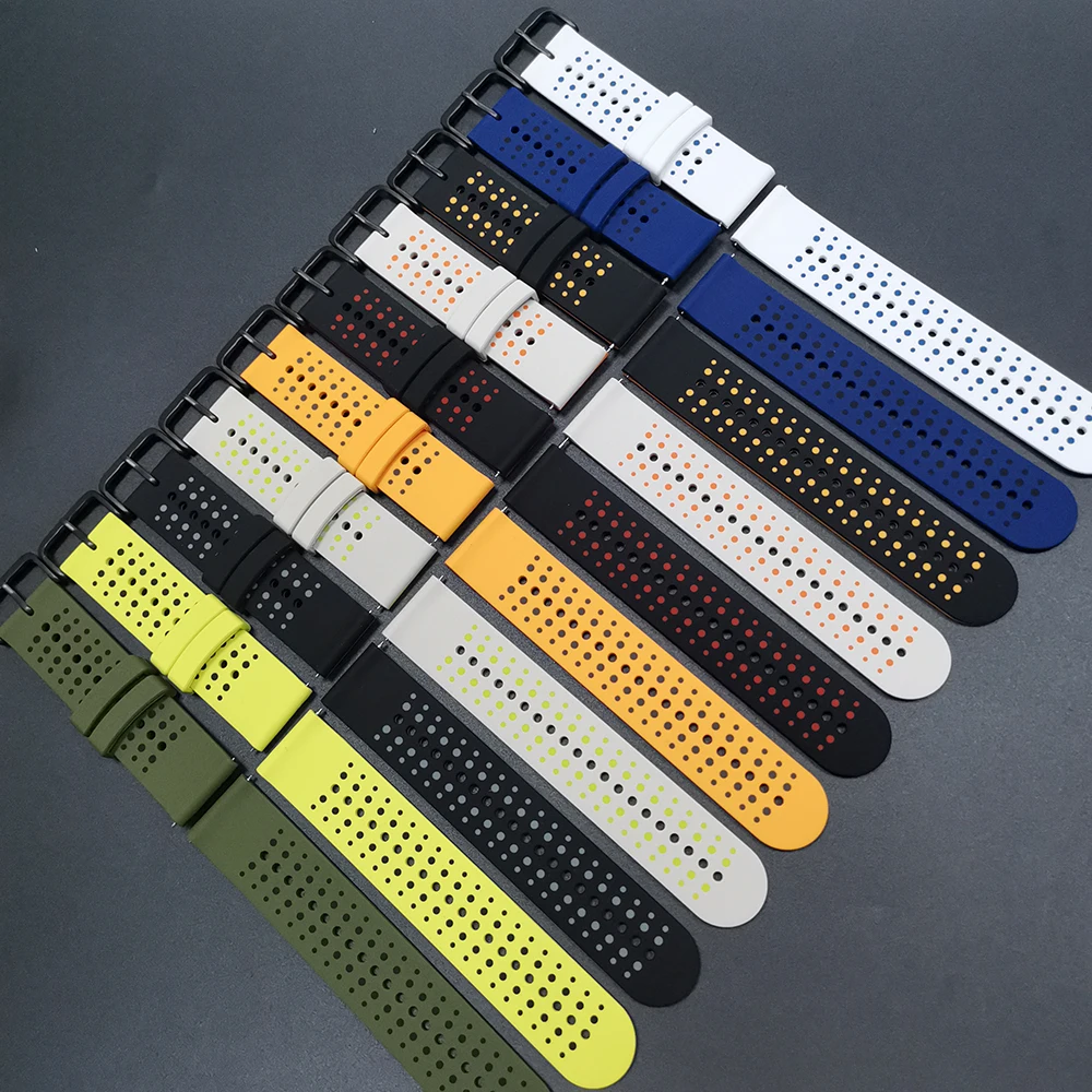 Sport Watch Strap For HUAWEI WATCH GT 7 6 5 Pro 46mm GT 3 2 42mm Replace Band For Garmin Venu 4 3 Sq 2 Silicone 20/22mm Bracelet