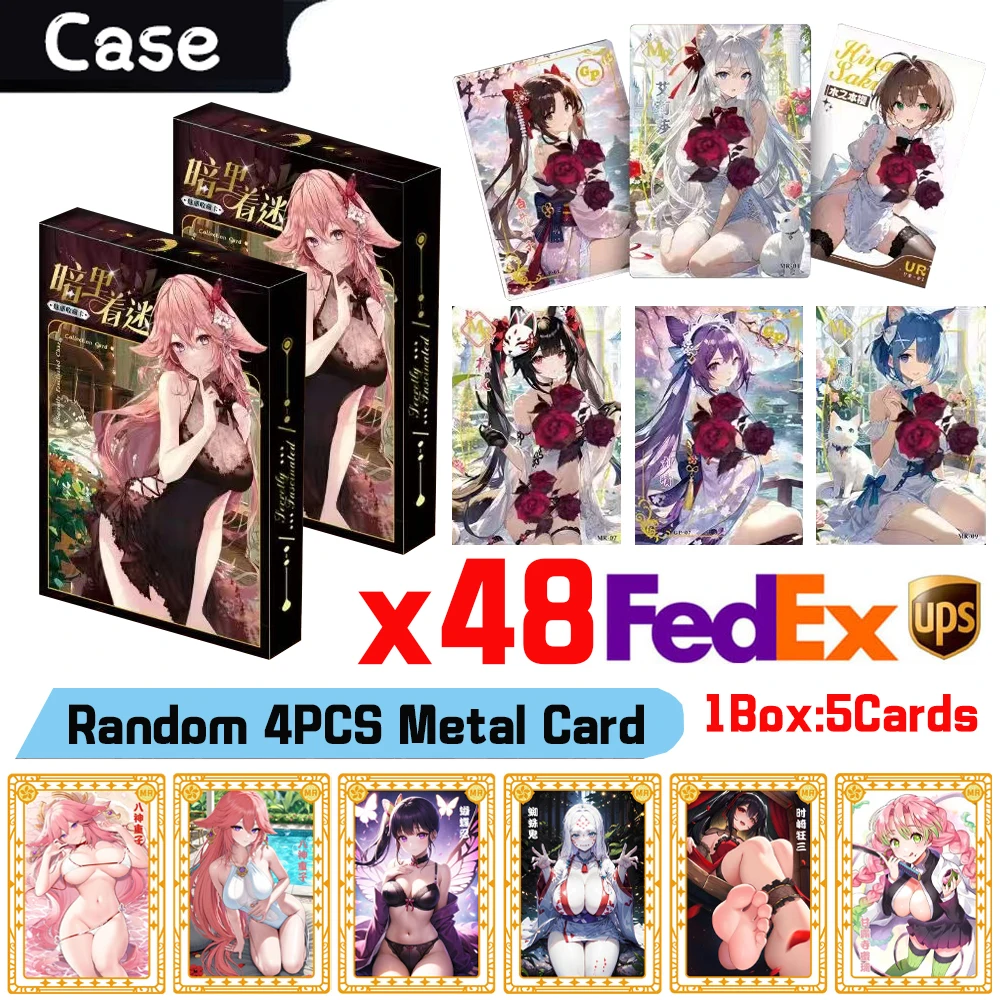 Wholesales Goddess Story Collection Card Anime Game Waifu ACG CCG TCG Special Card Booster Box Doujin Toys Hobby Gift