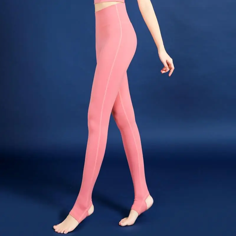 Kurvige Leggings Frau mit Bohemia-Wärmer für Damen, koreanisches Spleißen, Sportparty, Farbverläufe, über dem Knie blockiert, beliebt, sexy