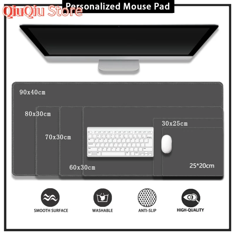 Kawaii большой коврик для мыши в стиле аниме Bubu Dudu Rak для ПК, игровой коврик для мыши