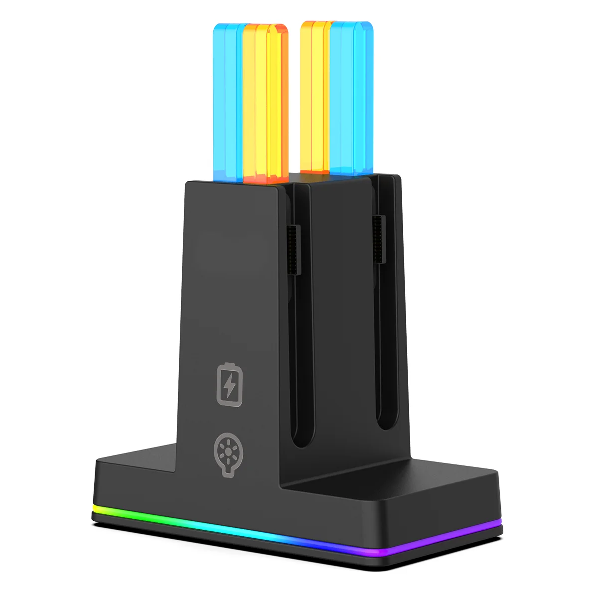 

Portable Magnetic Charging Stand for SWITCH 2 with 4-Port Charging Dock with LED Indicators