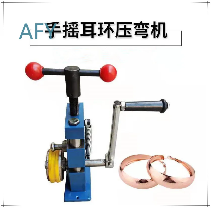Ring Bending Machine for Jewelry Making Ear Ring Coiling Tool for Goldsmithing Thumb Ring Former for Metal Craft Supplies