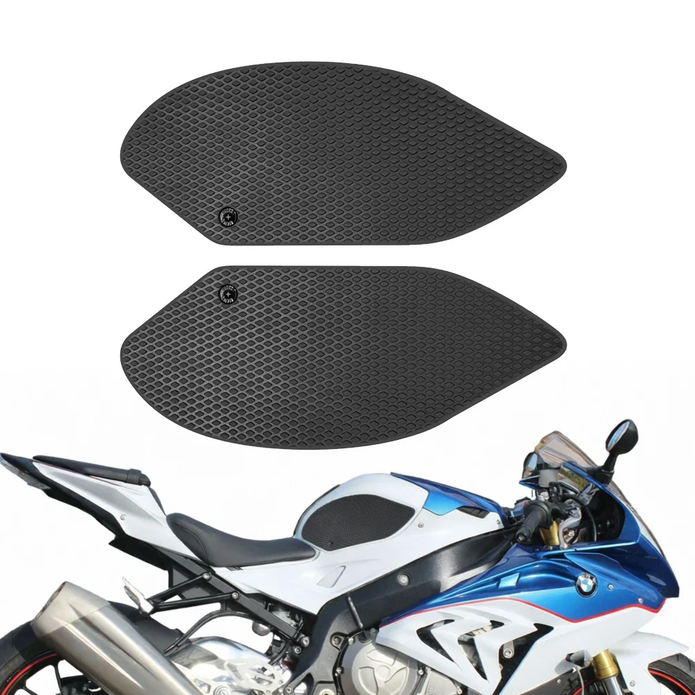 For BMW S1000R 2014 to 2020 S1000RR 2009 to 2018  Motorcycle Tank Traction Pad Anti Slip Sticker Gas Knee Grip Protector