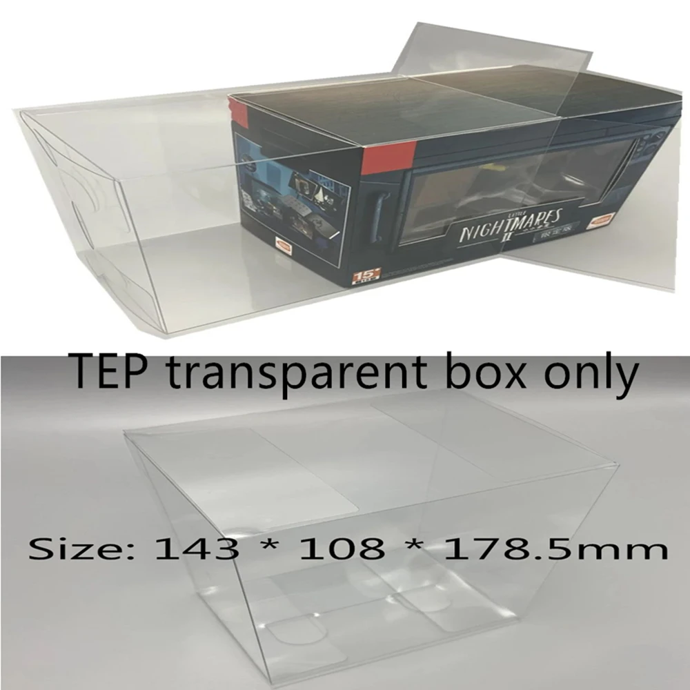 Collection Display Box For Little Nightmares Ⅱ/Nintendo Switch/NS Game Storage Transparent Boxes TEP Shell Clear Collect Case