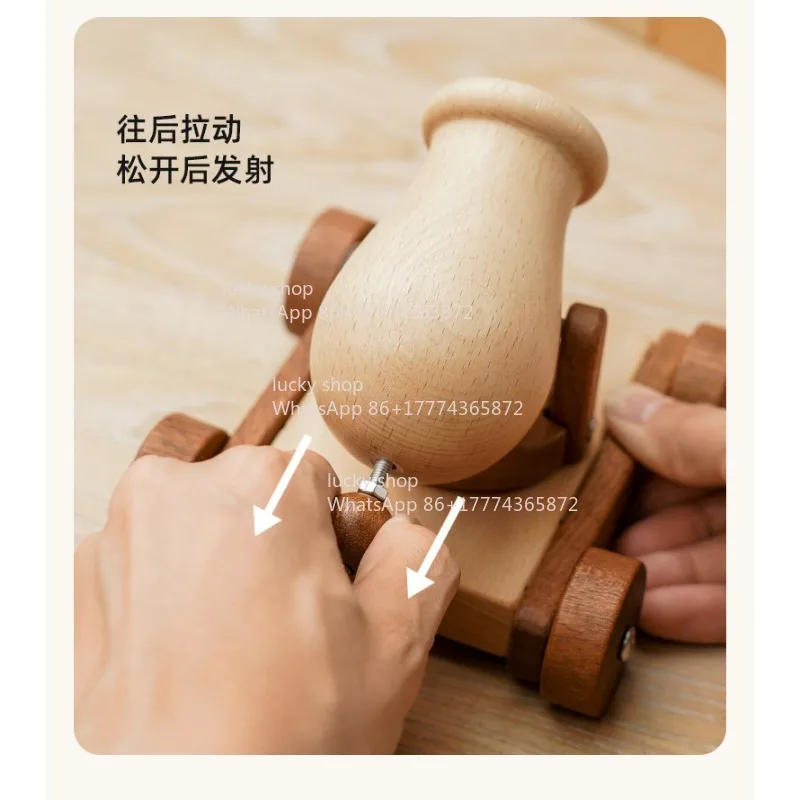 

Детский сборный конструктор из натурального массива дерева: Древний гравитационный катапультный арбалет-катапульта для мальчиков