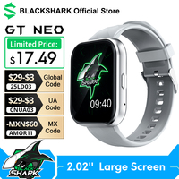 Global Version Black Shark GT Neo Smartwatch 2.02’’ Display Health Monitoring Sport Fitness 7 Days Battery Life IP68 Waterproof