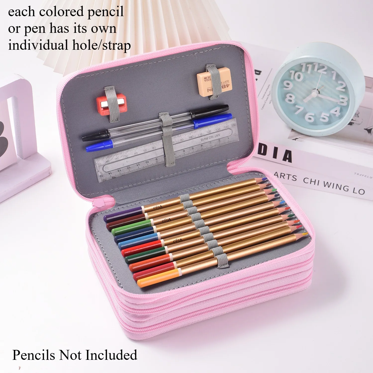 A New Large-Capacity Pencil Case with a Smiling Face Design, Desk Storage and Organization, Best for Gifting