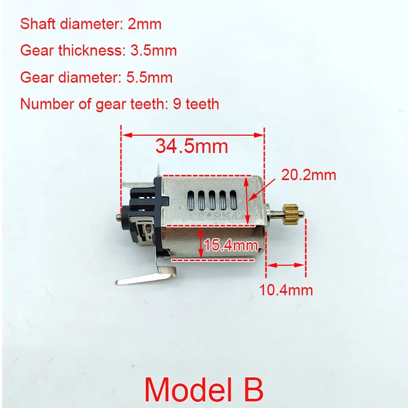 SCX RK42 RK42 DC 6V 12V 18V 24V High Speed Slot Car Motor Vehicle F1 Toy Cars Train With Cooling Hole