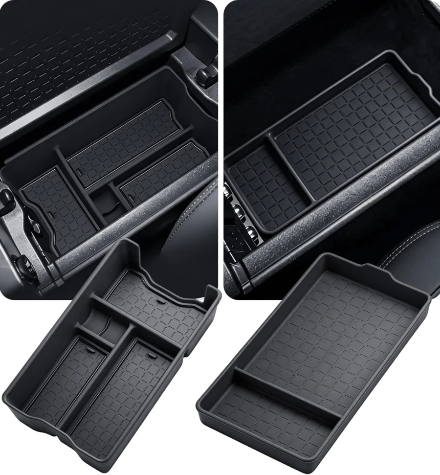 Mittelkonsolen-Organizer Aufbewahrungsbox für Toyota RAV4 2026 Armlehnen-Einlage Ablagefach für 2026 RAV 4 Innenzubehör – Detail 10