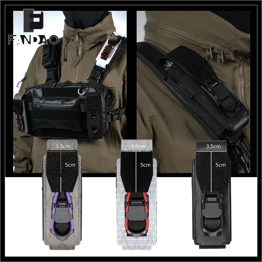 

Тактический подсумок MOLLE для магазинов, сумка для хранения магазинов EDC, быстросъемный поясной подсумок с магнитной застежкой для CS, охоты и стрельбы