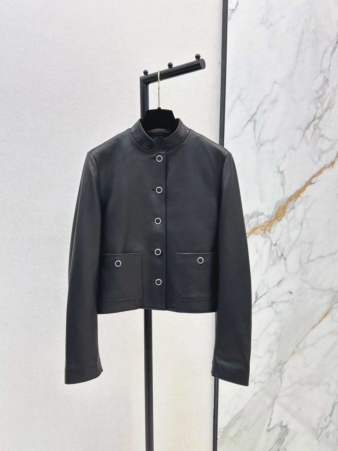 Giacca in pelle di agnello premium - Vestibilità slim monopetto con morbidezza simile alla nuvola, novità da donna estiva 2025