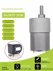 JGB37-3530 DC Motor 12V Micro DC Gear Reduction Motor Forward and Reverse Switching Motor Metal Gear High Torque Motor