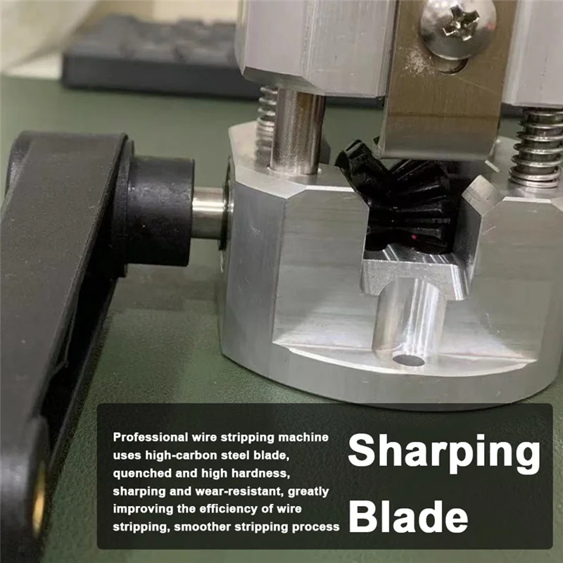 

ABWP-Portable Wire Stripper Aluminum Alloy Manual Wire Stripping Tool 2-20Mm Cable Electric Peeling Machine With Hand Crank