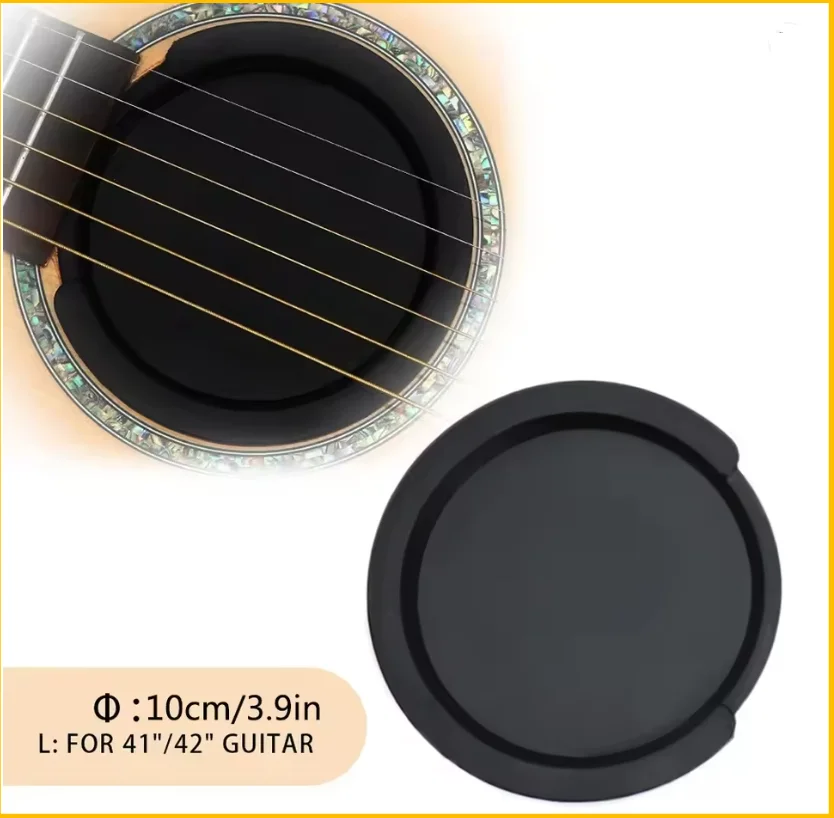 Schalllochabdeckung für Akustik-Elektrogitarre, klassische Geräuschreduzierung, Buster-Schalldämpfer, verhindert Rückkopplung für Gitarrenzubehör – Detail 6