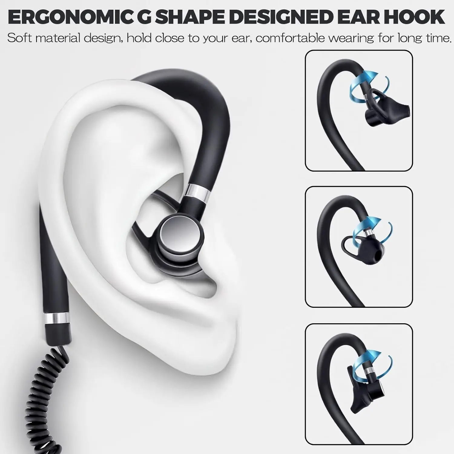 Portátil Mini Walkie Talkie, Two Way Radio, Transceiver FM para restaurantes, Out Door Sport Supermercado e Hospital, 2 PCs/Lot