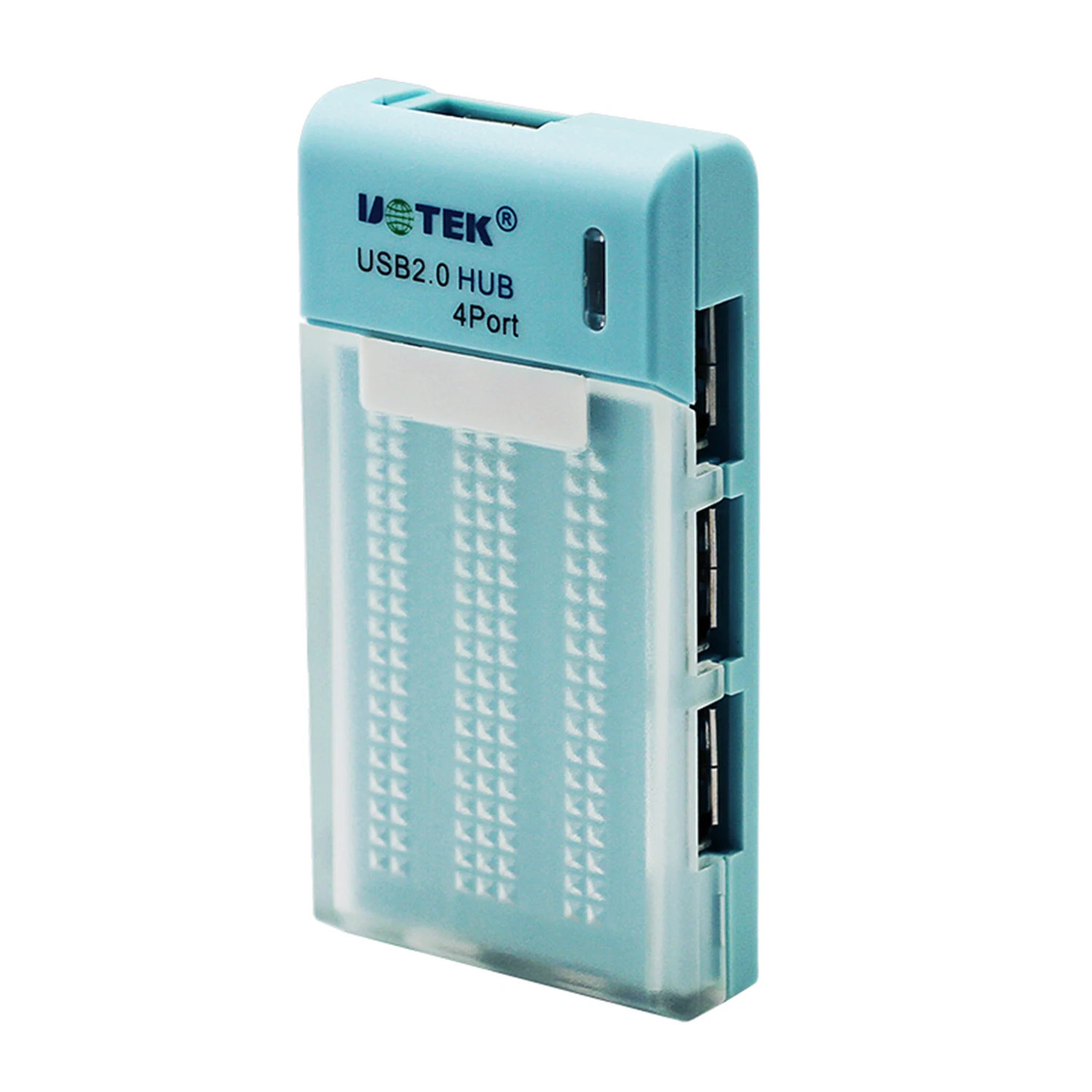 High Speed 4 Ports USB 2.0 HUB Splitter Multiple Extender OTG Adapter for SmartPhone Notebook Computer Digital Device UT-803D