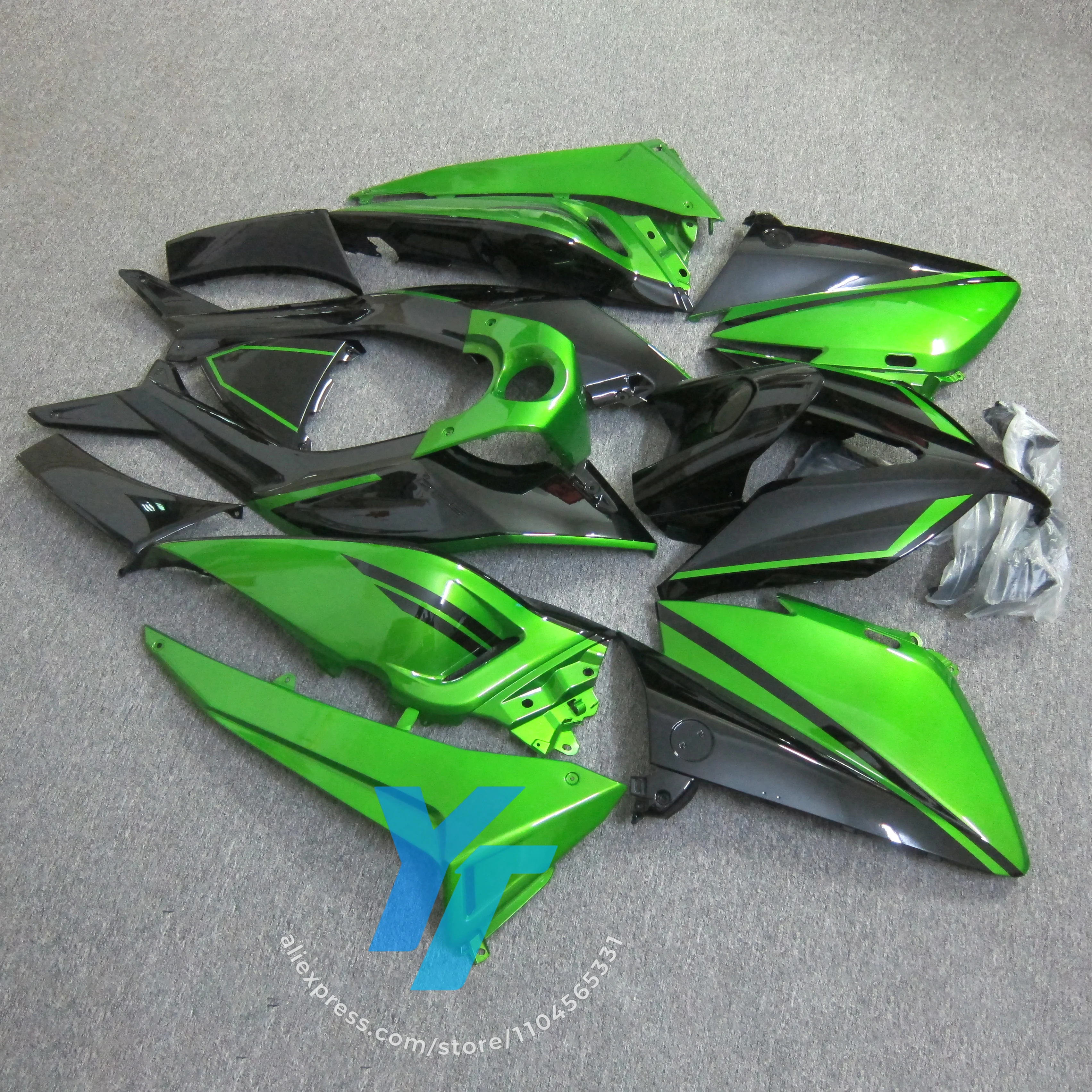 Motorcycle Fairings Kit for Yamaha TMAX 530 2015-2016 Durable ABS Plastic Injection Molded Panels Perfect Fit