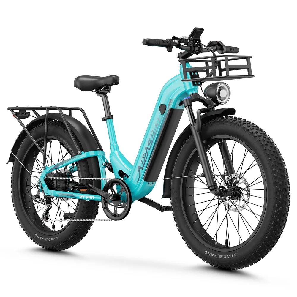 26 Fat Tire 1800W Electric Mountain Bike 48V 17.5Ah 36MPH For Adults image 1