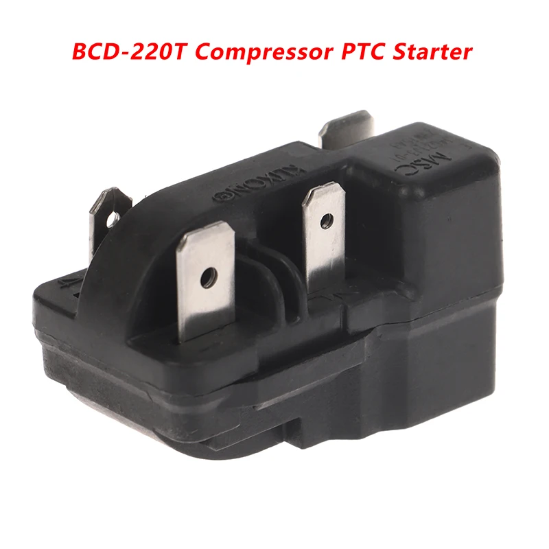 1 unidade adequada para refrigerador BCD-220TG, compressor PTC, relé de proteção contra sobrecarga e superaquecimento KLIXON