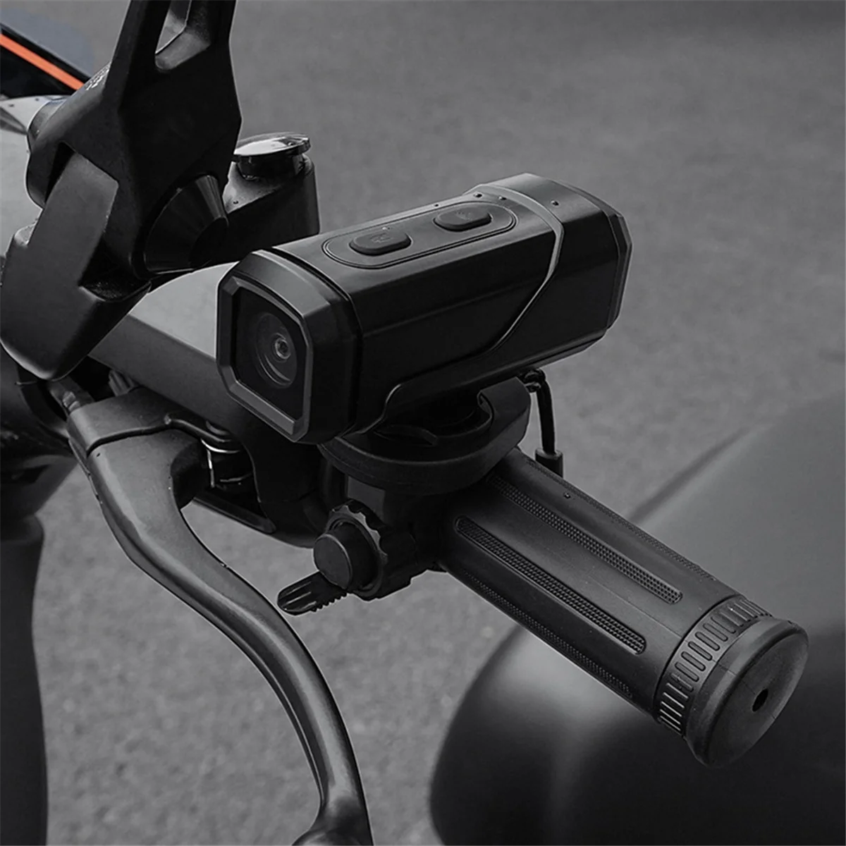 ABJZ Suporte de computador para montagem de farol ajustável para guidão de bicicleta para acessórios de bicicleta IGPS