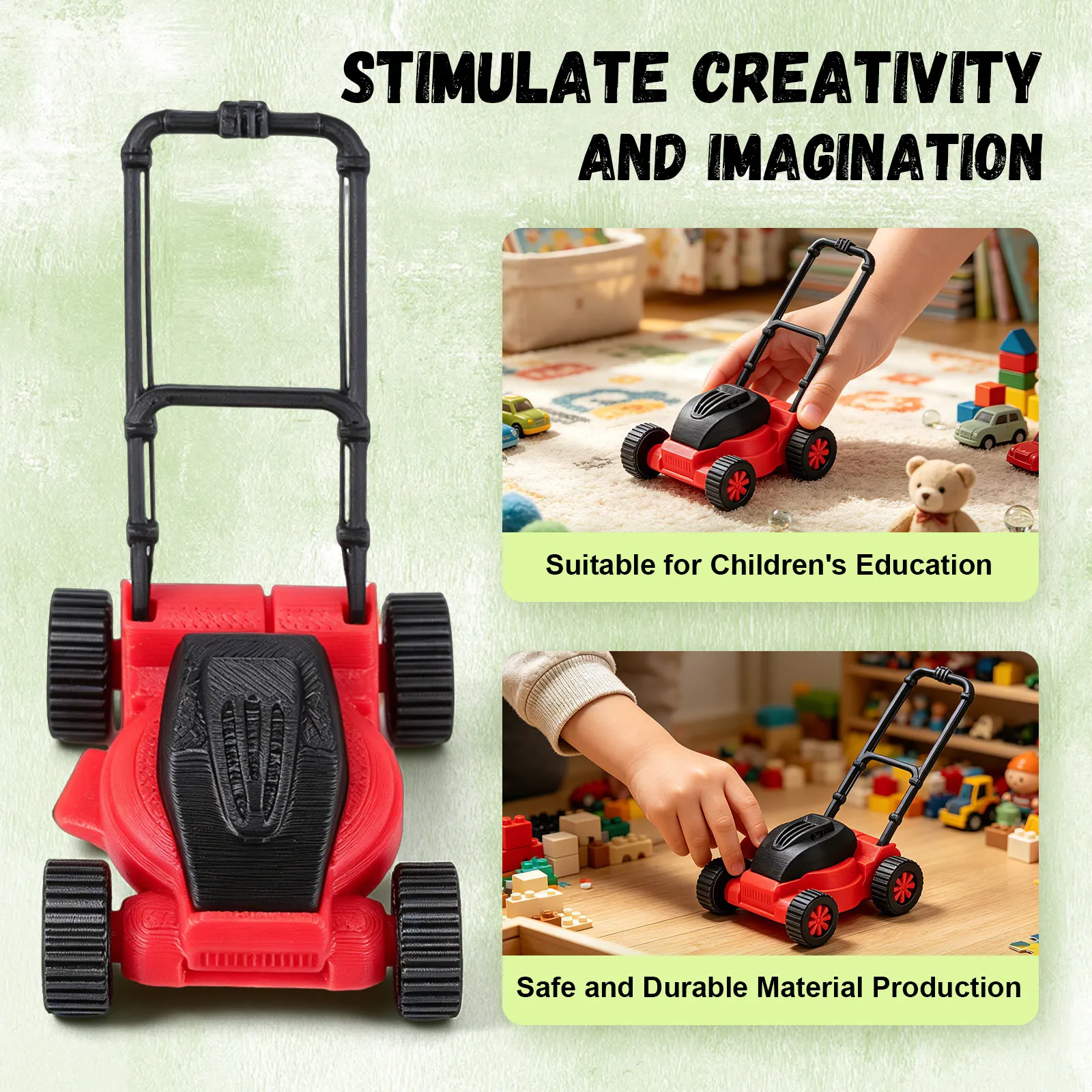 Mini tondeuse à gazon pour mai - Kids Outdoor Garden Toys avis et prix