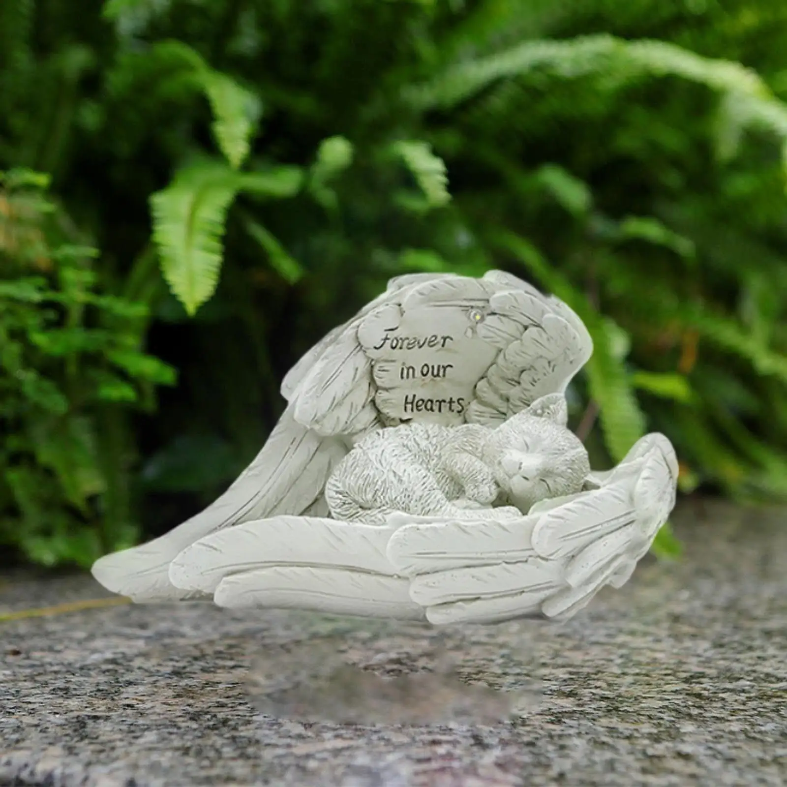 

Мемориальная статуя из смолы для садовой надгробия, украшения домашнего животного, подарок потери, мемориал