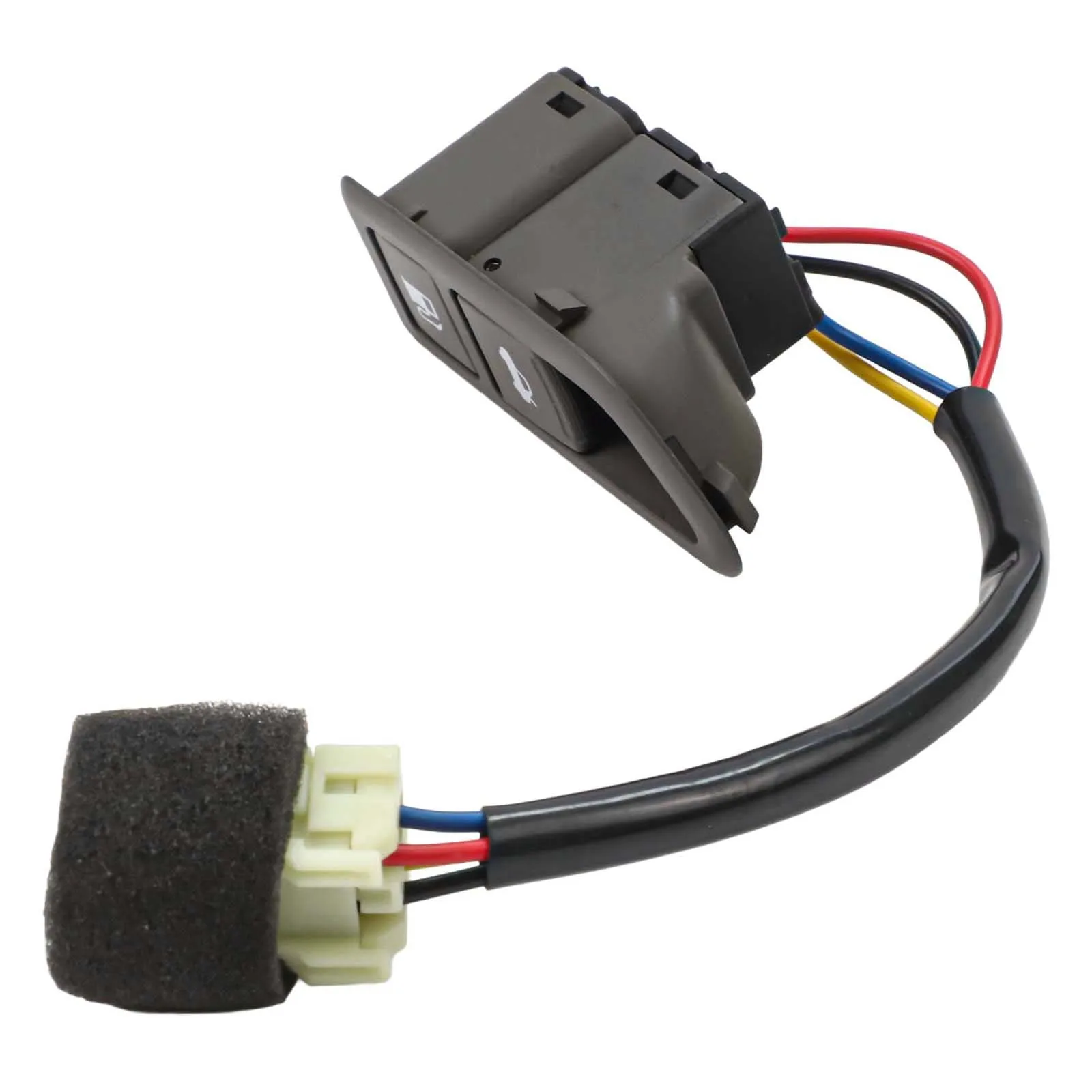 Grey Fuel Door Opener Fuel Door Opener Button Replacement Cost-effective Solution Direct Replacement For Hyundai Vehicles