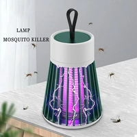 Rechargeable Electric Shock Mosquito Killing Lamp USB Portable Mute Mosquito Ultraviolet Lamp Household Insect Trap Effective