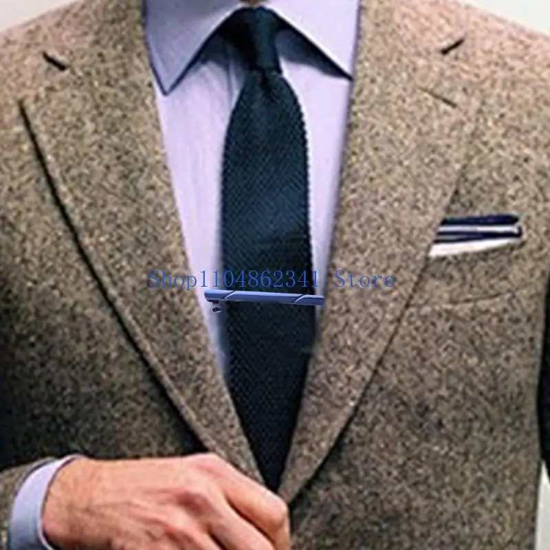 5asd Broche Clip Corbata para Hombres para Entrevistas Graduados Accesorios para fotografías identificación Aspecto