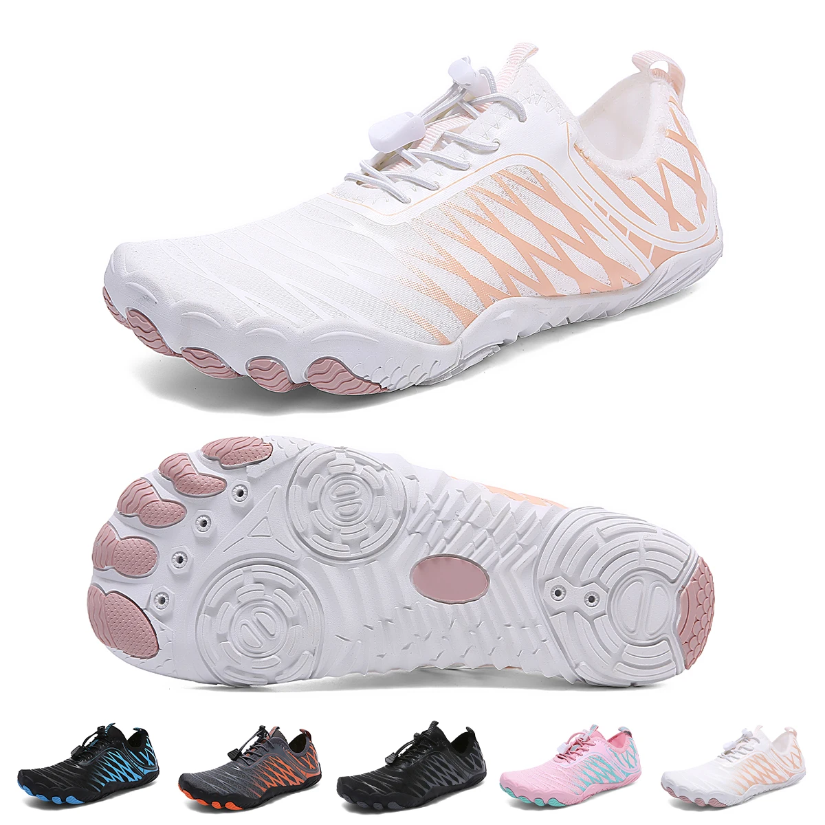 

Water Shoes for Women Men Barefoot Shoes Upstream Breathable Beach Shoes Sport Shoe Quick Dry River Sea Aqua Shoes Sneakers