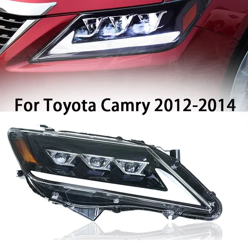 

Car Lights for Toyota Camry LED Headlight 2012-2014 Camry Head Lamp Drl Projector Lens Automotive Accessories