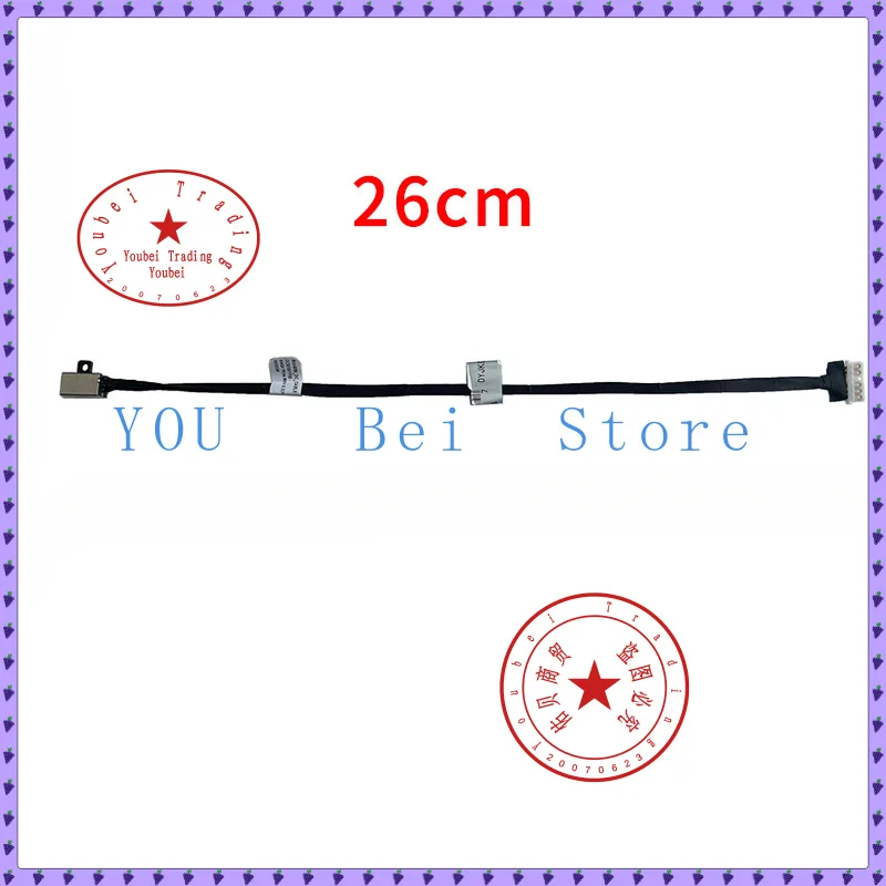 Cable de alimentación CC para ordenador portátil Dell Inspiron 14 7000 7460 7472 P74G 15 7000 7572 7560 P61F P62F Vostro 14 5468 15 5568 P75G P64G