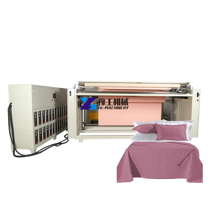 Ultrasonic Cutting and Sewing Machine Bed Sheet Quilted Machine Manufacturers