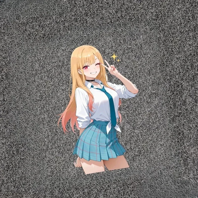 My Dress-Up Darling Marin Kitagawa Anime Vinyl Decal Waterproof Sticker for Car Motorcycle Helmet Laptop Window