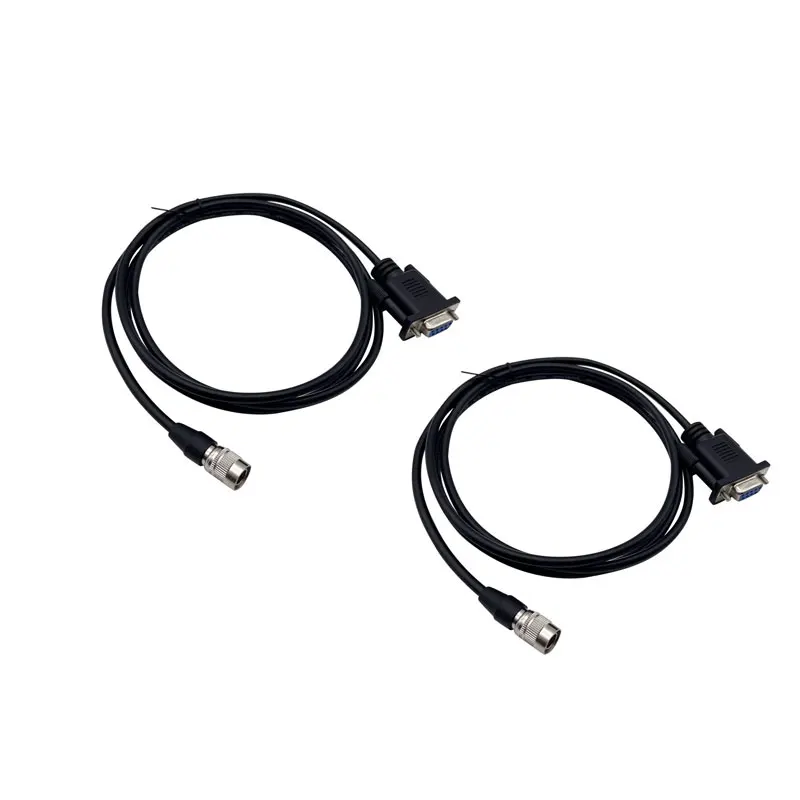 

2PCS COM Port Download Data Cable For Pentax Total Station Surveying 5 pins