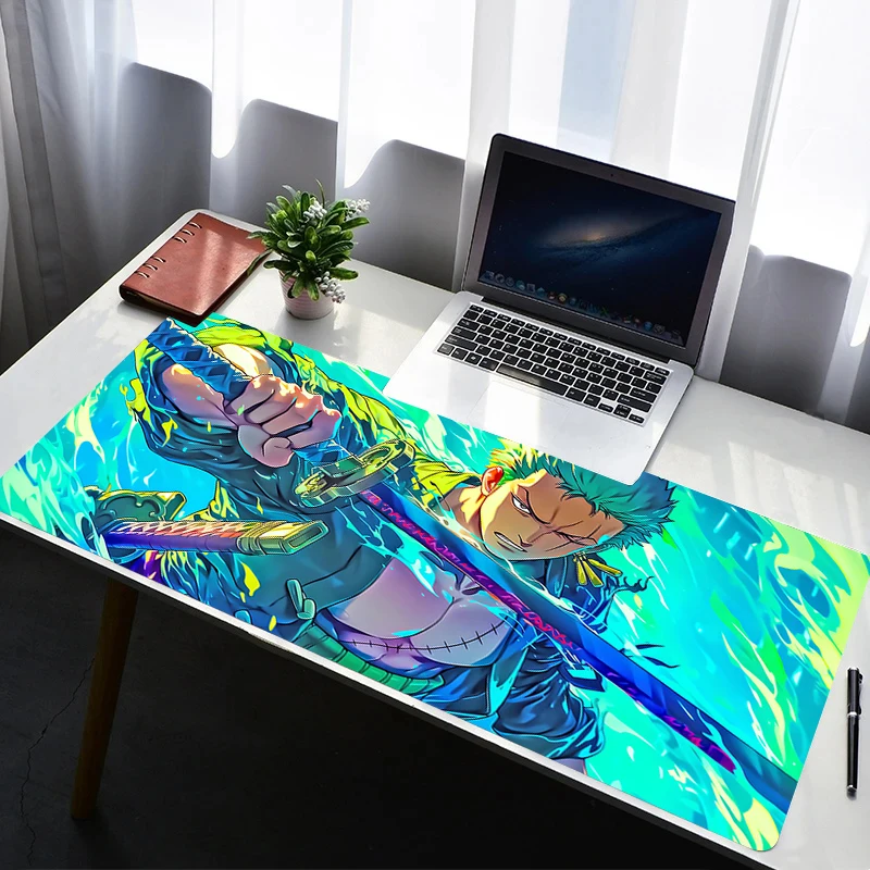 

Mouse Pad PC Accessories Non Slip Rubber Mousepad Laptop Gamer Office Keyboard Pad One Piece Zoro Computer Gaming Desk Mouse Mat