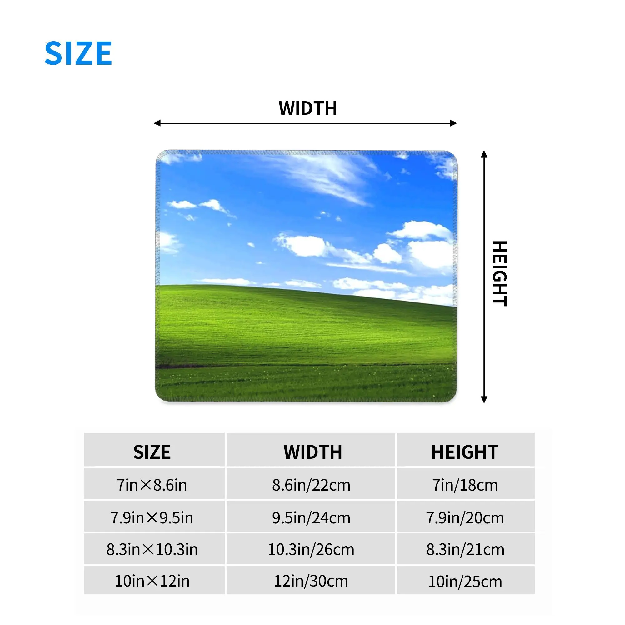 Windows XP фон коврик для мыши компьютерная клавиатура коврик для мыши игровой ПК коврик для ноутбука офисные аксессуары настольные коврики