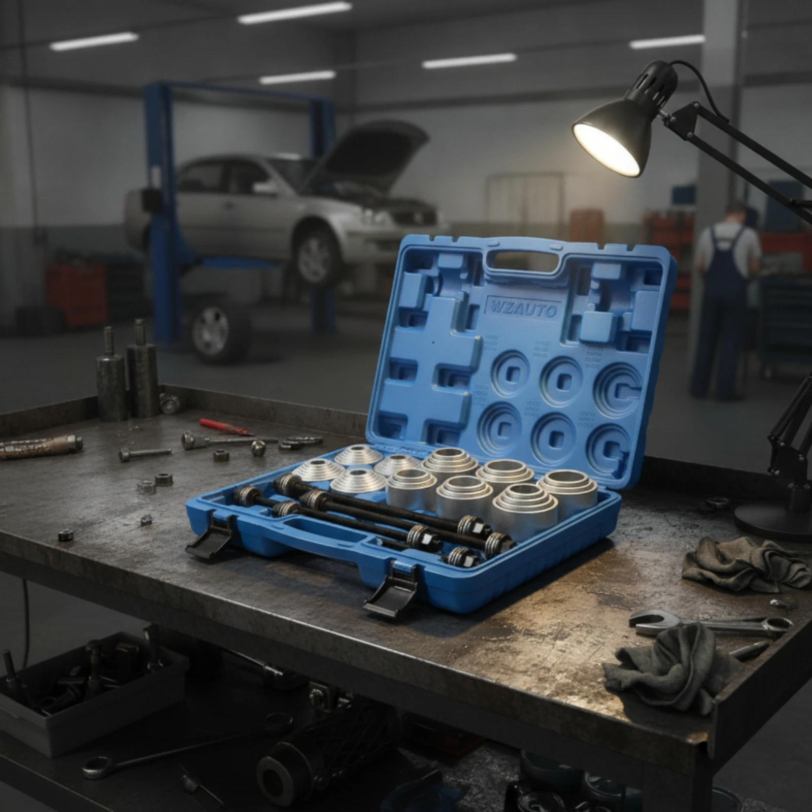 bushing-replacement-tool-kit-complete-pull-and-press-sleeve-kit-bushing-installation-tool-steel-long-lasting-for-mechanics