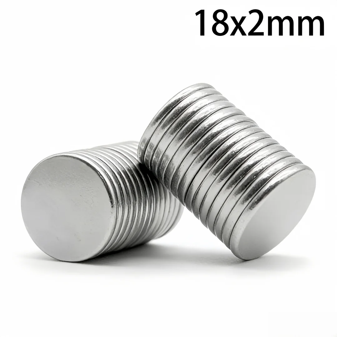 18x2 Strong Powerful Magnets 18x2mmmm Round Magnets 18mmx2mm For Home Refrigerators, Offices DIY 18*2mm Search Magnet