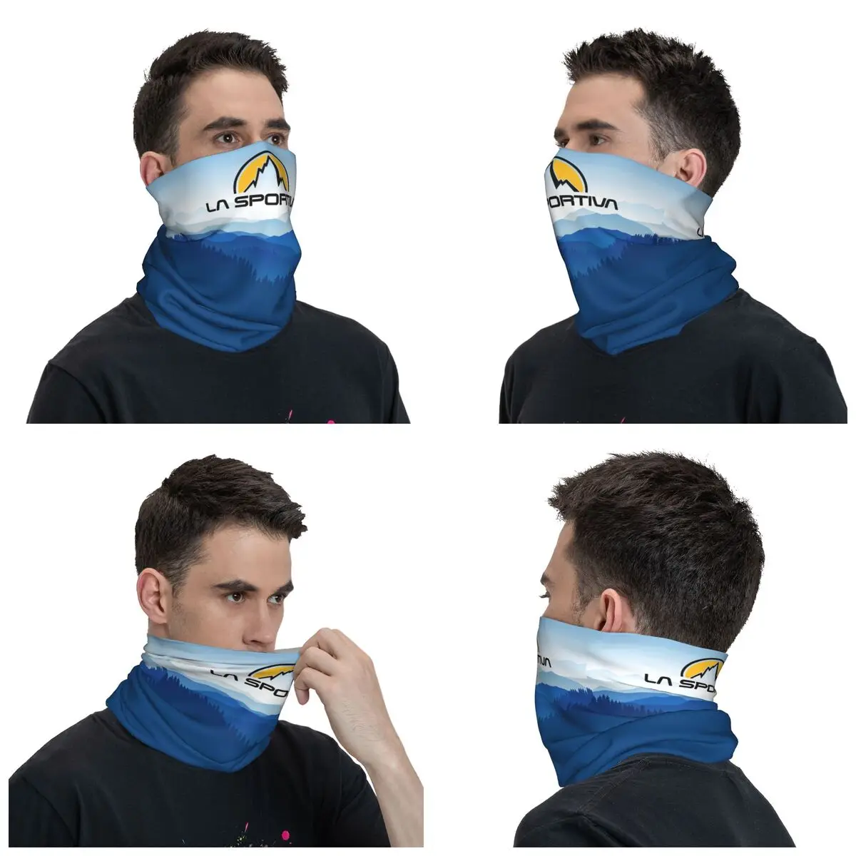 New Arrival La Sportiva Merch Cold Ice Balaclava Hiking Face Mask Men Climbing Bandana Neck Gaiter Breathable